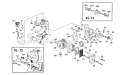 Engine Internals Diagram and Parts List for UT-10499-B  Homelite Chainsaw
