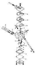 Part Location Diagram of 94852 Homelite Bearing- Guide Bar