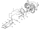 Chain Brake  Chain Stop Diagram and Parts List for UT-10609  Homelite Chainsaw