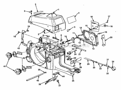 Part Location Diagram of 984671 Homelite Plate-Switch