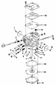Part Location Diagram of 97935 Homelite Repair Kit