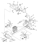 Part Location Diagram of A00904 Homelite Cap- Tank (W/Retainer)