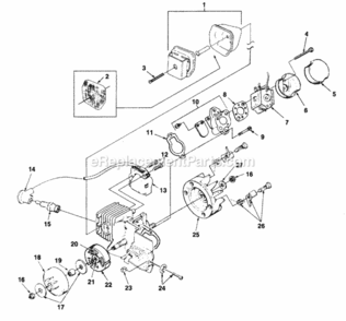 Part Location Diagram of 691482 Homelite Cup- Filter UT-10705