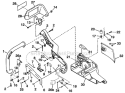 Part Location Diagram of 07164 Homelite Handle-Rear