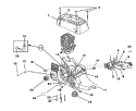 Part Location Diagram of A08892 Homelite Engine Housing