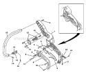 Part Location Diagram of UP06973A Homelite Front Handle Kit