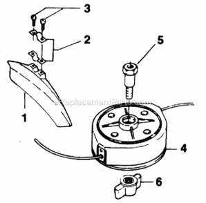 Stringhead_Kit Diagram and Parts List for UT-18001-A  Homelite Trimmer