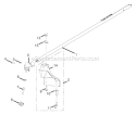 Page B Diagram and Parts List for UT-20042-A  Homelite Trimmer