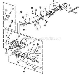 Part Location Diagram of A06277 Homelite Guard Kit