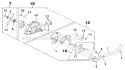Page E Diagram and Parts List for UT-20681  Homelite Trimmer