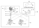 Page B Diagram and Parts List for UT-20693  Homelite Trimmer