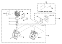 Page F Diagram and Parts List for UT-20712  Homelite Trimmer