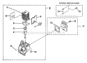 Page B Diagram and Parts List for UT-20715  Homelite Trimmer
