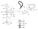 Page E Diagram and Parts List for UT-20730  Homelite Trimmer