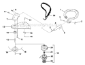Page E Diagram and Parts List for UT-20738  Homelite Trimmer