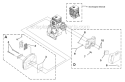 Muffler-Air Cleaner Diagram and Parts List for UT-20772  Homelite Trimmer