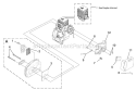 Part Location Diagram of 984872001 Homelite Muffler Assembly.