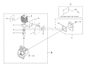 Page B Diagram and Parts List for UT-20837  Homelite Trimmer
