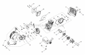 Page B Diagram and Parts List for UT-21907  Homelite Trimmer
