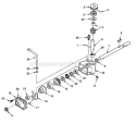 Page A Diagram and Parts List for UT-30051  Homelite Lawn Mower
