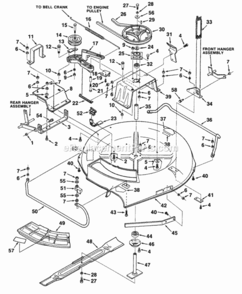 Part Location Diagram of JA992000 Homelite Spring- Pto Clutch