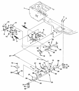 Part Location Diagram of JA990550 Homelite Bushing
