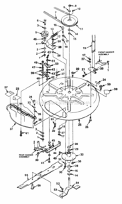 Part Location Diagram of JA991597 Homelite Spindle And Adapter