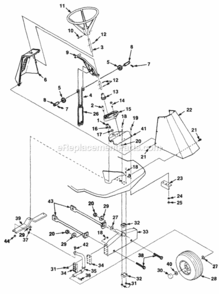 Part Location Diagram of JA376010 Homelite Bracket