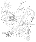 Part Location Diagram of JA991699 Homelite Handle-Lower
