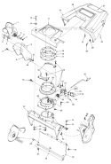 Part Location Diagram of JA991695 Homelite Bracket-Gear