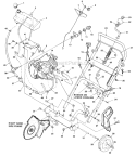 Part Location Diagram of JA992583 Homelite Handle-Upper