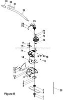 Page B Diagram and Parts List for UT-50901  Homelite Edger