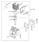 Page F Diagram and Parts List for UT-70026  Homelite Trimmer
