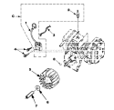 Ignition With Rotor Diagram and Parts List for UT08017F  Homelite Leaf Blower / Vacuum