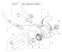 F - Volute, Fan & Tubes Diagram and Parts List for UT08080  Homelite Leaf Blower / Vacuum