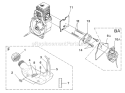 D - Carburetor And Fuel Tank Diagram and Parts List for UT08083  Homelite Leaf Blower / Vacuum