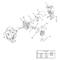 Page A Diagram and Parts List for UT08084 D25MHV Homelite Leaf Blower / Vacuum