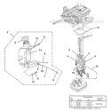 Page D Diagram and Parts List for UT08084 D25MHV Homelite Leaf Blower / Vacuum
