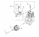 Part Location Diagram of 01341B Homelite Ignition Module