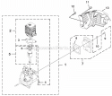 Part Location Diagram of UP03133A Homelite Short Block