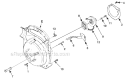 Starter Diagram and Parts List for UT08110  Homelite Leaf Blower / Vacuum