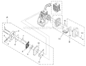 C - Muffler And Air Cleaner Diagram and Parts List for UT08122  Homelite Leaf Blower / Vacuum