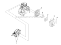Muffler And Air Cleaner Diagram and Parts List for UT08932  Homelite Leaf Blower / Vacuum