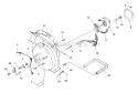 Starter Diagram and Parts List for UT08932  Homelite Leaf Blower / Vacuum