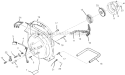 Starter Diagram and Parts List for UT08934D  Homelite Leaf Blower / Vacuum