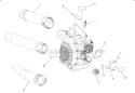 Page A Diagram and Parts List for UT09523  Homelite Leaf Blower / Vacuum