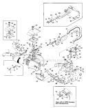 Handles And Tanks Diagram and Parts List for UT10501-1  Homelite Chainsaw