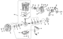 Page C Diagram and Parts List for UT10517  Homelite Chainsaw