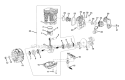Page C Diagram and Parts List for UT10522  Homelite Chainsaw