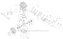 Part Location Diagram of 518762001 Homelite Air Filter Box